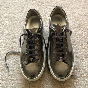 Salvatore Ferragamo Ladies' Leather Sneaker 8.5